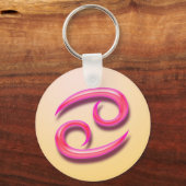 Zodiac sign Cancer Sleutelhanger (Voorkant)