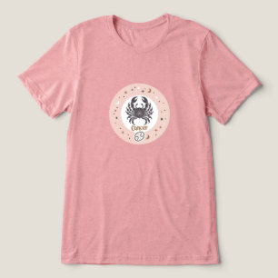 Zodiac Sign Cancer Tri-Blend Shirt