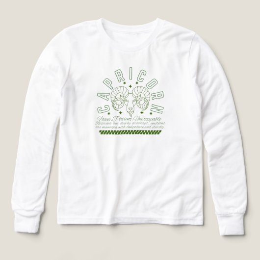 Zodiac sign-CAPRICORN born (Voorkant)