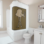 Zodiac Sign Capricorn Shower Curtain Douchegordijn (In situ)