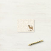 Zodiac Sign Capricorn-symbool Post-it® Notes (Op bureau)