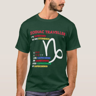 Zodiac sign - Capricorn T-shirt