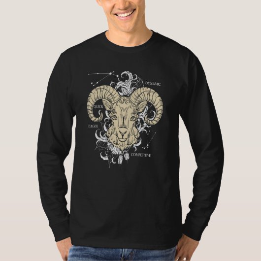 Zodiac Sign Capricorn T-shirt (Voorkant)