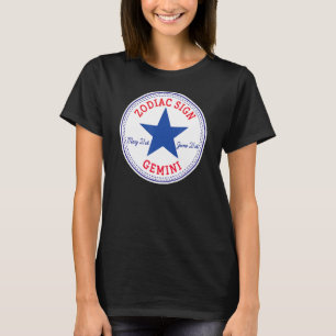 ZODIAC SIGN GEMINI, geboren in mei en juni Astrolo T-shirt