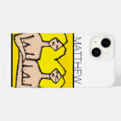 Zodiac Sign Gemini gepersonaliseerde Birthday iPC Case-Mate iPhone Case (Achterkant (horizontaal))