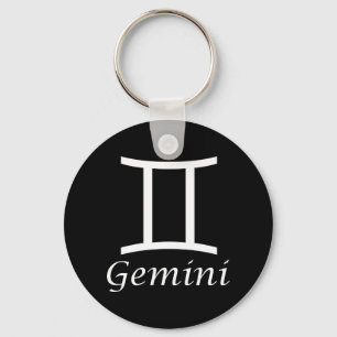 Zodiac Sign "Gemini" Sleutelhanger