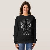 Zodiac Sign Gemini Twins Astrology Symbol Ancient  Trui (Voorkant volledig)