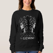 Zodiac Sign Gemini Twins Astrology Symbol Ancient  Trui (Voorkant)