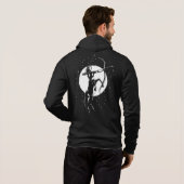 Zodiac Sign Illustration - Sagittarius Hoodie (Achterkant volledig)