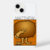 Zodiac Sign Leo gepersonaliseerd Birthday iPC Case-Mate iPhone Case (Achterkant)
