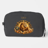 Zodiac Sign Leo Personalized Toilettasje (Voorkant)