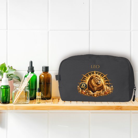 Zodiac Sign Leo Personalized Toilettasje