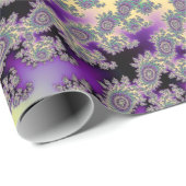 Zodiac Sign Leo Sun Mandala Cadeaupapier (Rol Hoek)