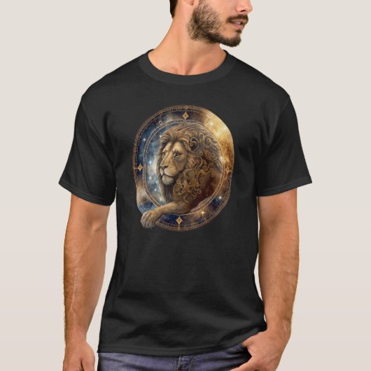 Zodiac Sign LeoLioness T-shirt (Voorkant)
