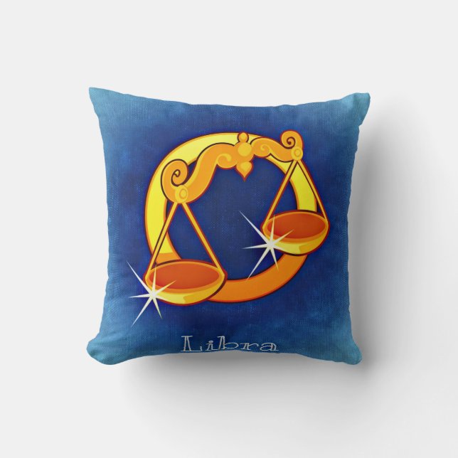 Zodiac sign Libra Kussen (Voorkant)