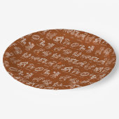 Zodiac Sign Paper Bord (Oranje) (Gekanteld)