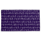 Zodiac Sign Pillow Hoesje (Paarse set van Two) Kussensloop (Voorkant-Rechts)