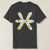 Zodiac Sign Pisces T-shirt (Design voorkant)