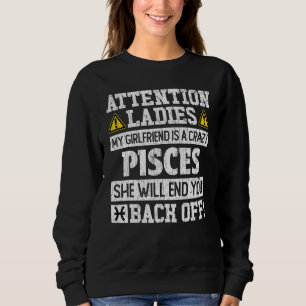 Zodiac Sign Pisces Vriendin Graphic Trui