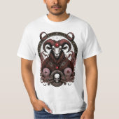 Zodiac Sign Ram T-shirt (Voorkant)