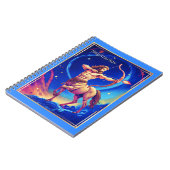Zodiac Sign Sagittarius as the Celestial Archer Notitieboek (Linkerzijde)