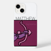Zodiac Sign Sagittarius gepersonaliseerd Birthday Case-Mate iPhone Case (Achterkant)