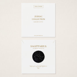 Zodiac Sign Sagittarius Jewelry Display Kaart