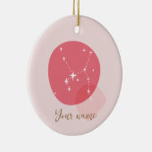 Zodiac Sign Sagittarius Keramisch Ornament (Rechts)