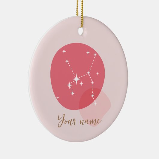 Zodiac Sign Sagittarius Keramisch Ornament (Rechts)