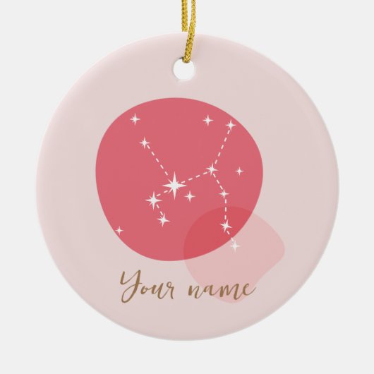 Zodiac Sign Sagittarius Keramisch Ornament (Voorkant)