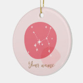 Zodiac Sign Sagittarius Keramisch Ornament (Links)