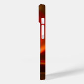 ZODIAC SIGN SAGITTARIUS, Red Yellow Fractal Swirls Case-Mate iPhone Case (Achterkant / Links)