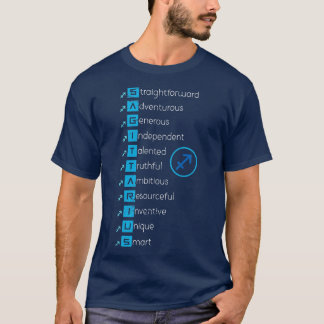 Zodiac Sign Sagittarius T-shirt