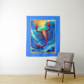 Zodiac Sign Schorpioen komt uit diepe wateren Wandkleed (In situ)