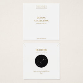 Zodiac Sign Scorpio Jewelry Display Kaart