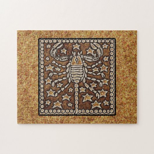 ZODIAC SIGN SCORPIO LEGPUZZEL (Horizontaal)