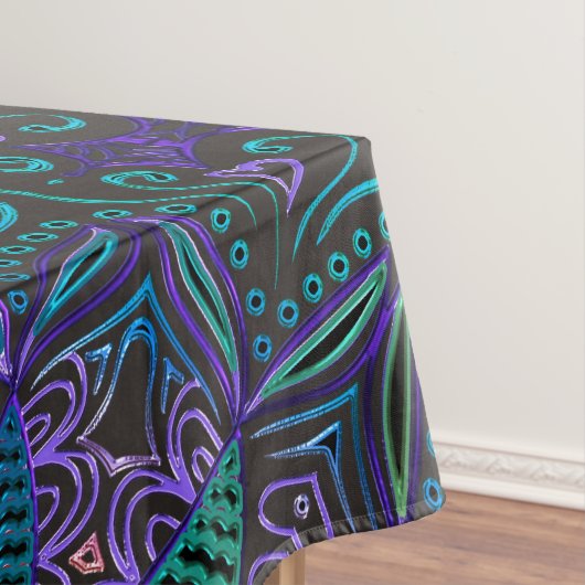 Zodiac Sign Scorpio Mandala Tafelkleed (Voorbeeld)