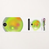 Zodiac Sign Steenbok Quote Earth Element Yoga Mat (Voorkant (horizontaal))