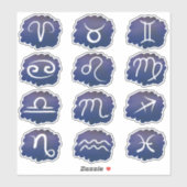 Zodiac Sign Sticker Pack (Vel)