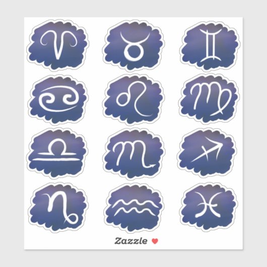 Zodiac Sign Sticker Pack (Vel)