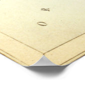 "Zodiac Sign: Taurus" poster/print Poster (Hoek)