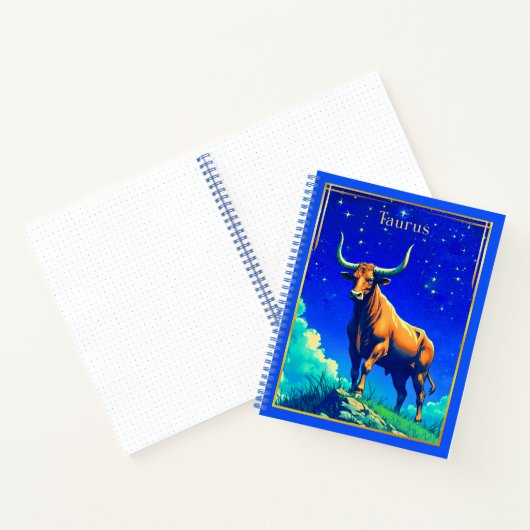 Zodiac Sign Taurus Rooted in Earth and Sky Journal Notitieboek (Binnen)
