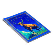 Zodiac Sign Taurus Rooted in Earth and Sky Notitieboek (Rechterzijde)
