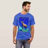 Zodiac Sign Taurus Rooted in Earth and Sky T-shirt (Voorkant volledig)