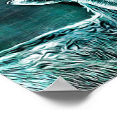 Zodiac Sign van Capricorn Horoscope Poster (Hoek)