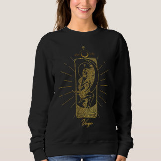 Zodiac Sign Virgo in Gold Trui