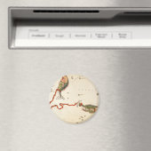 "Zodiac Sign: Vissen" magneten (Insitu (Vaatwasser))