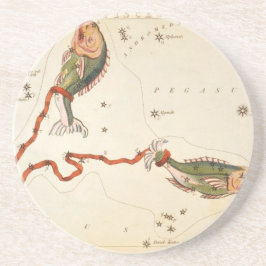 "Zodiac Sign: Vissen" onderzetter