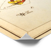 "Zodiac Sign: Vissen" print/poster Poster (Hoek)