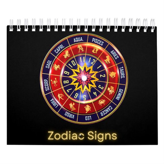Zodiac-signalen Astrologisch Collectie Wall Agenda Kalender (Hoes)